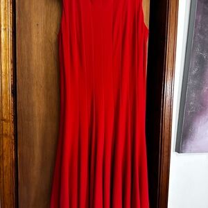 Joseph Ribkoff Vibrant Red Maxi Dress